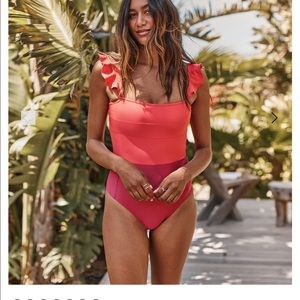 Summersalt ruffle oasis bathing suit